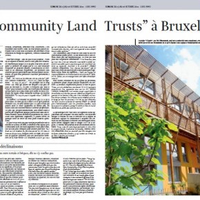 Naissance prochaine du concept de "Community Land Trust" (CLT) en Région bruxelloise