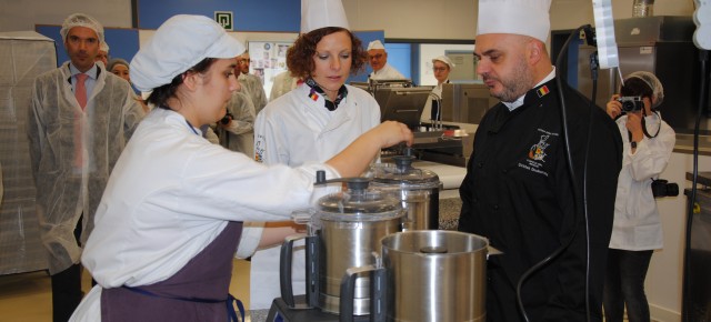 Du matériel de pointe pour les futurs professionnels de l'Horeca au CERIA